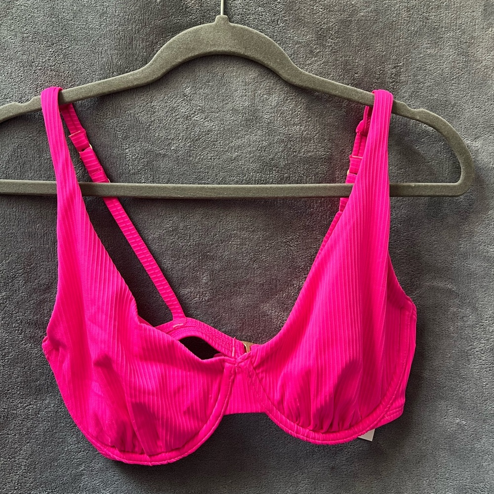 Vibrant Pink Women's Bathing suit top